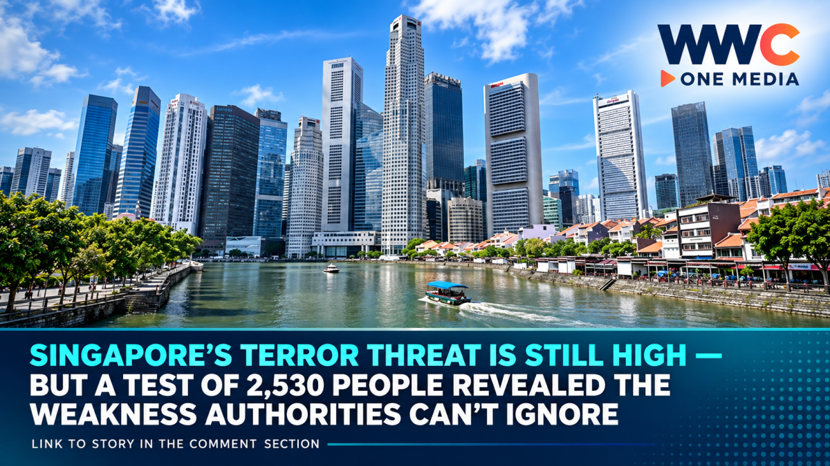 Singapore’s Terror Threat Is Still High — But a Test of 2,530 People Revealed the Weakness Authorities Can’t Ignore