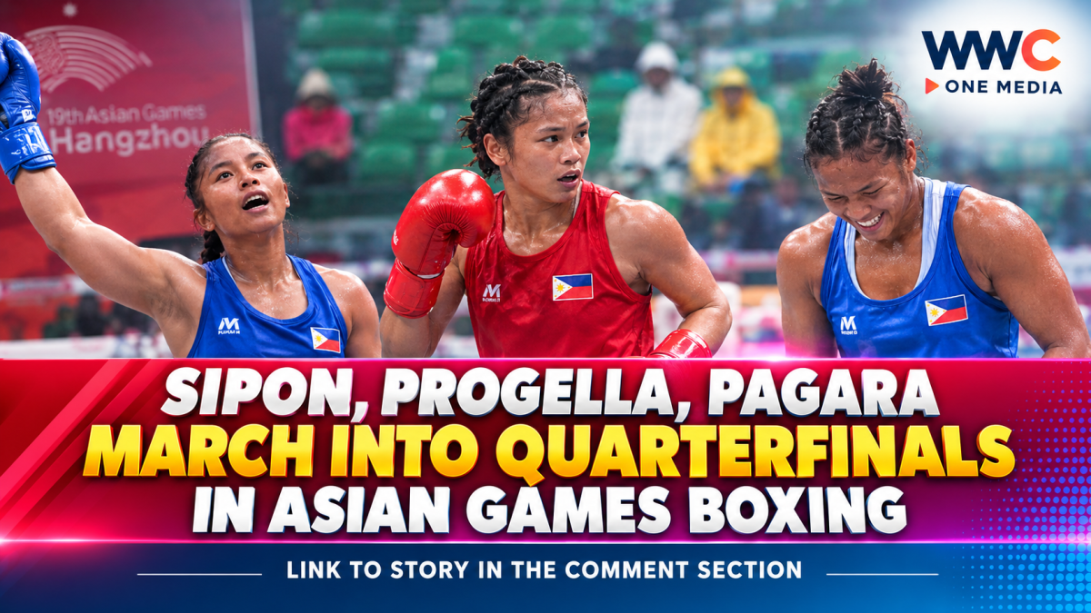 Sipon, Progella, Pagara March Into Quarterfinals in Asian Games Boxing