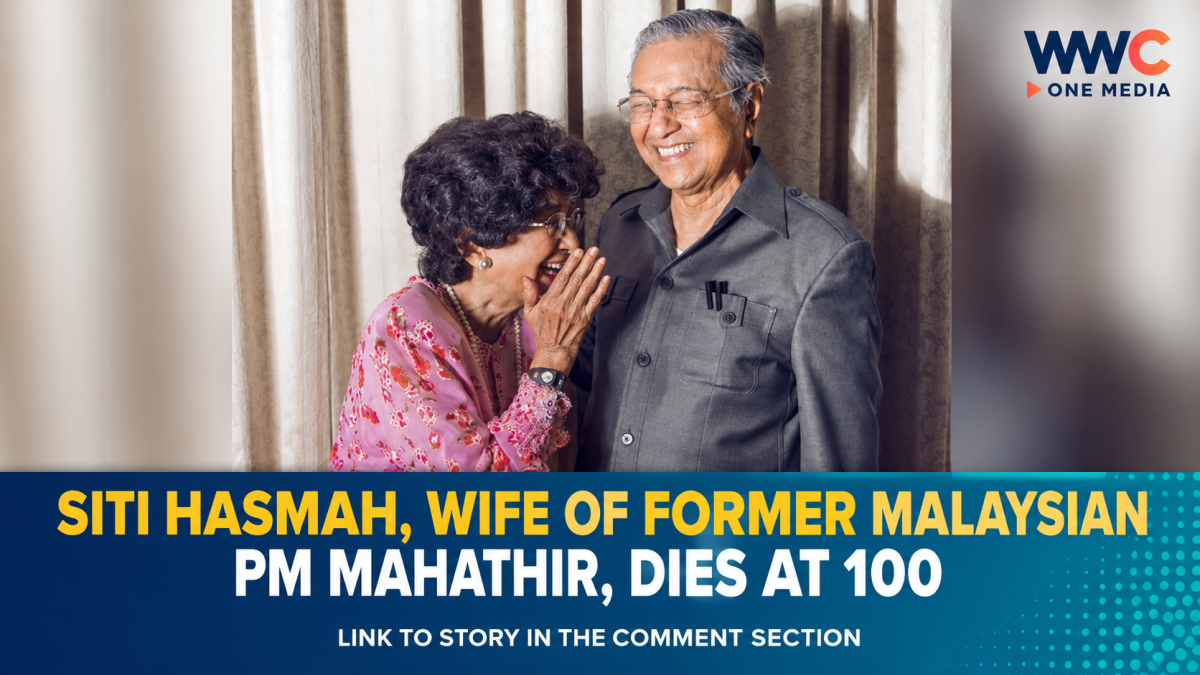 Siti Hasmah, Wife of Former Malaysian PM Mahathir, Dies at 100