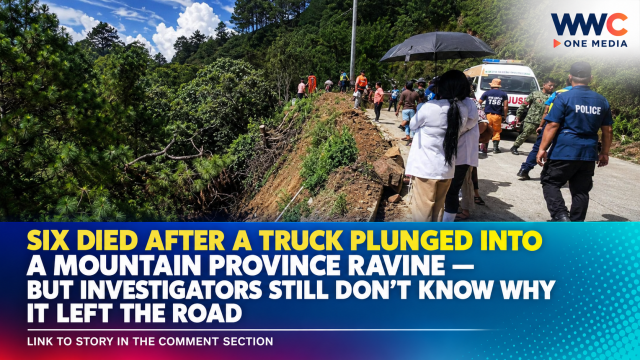 Six Died After a Truck Plunged Into a Mountain Province Ravine — But Investigators Still Don’t Know Why It Left the Road