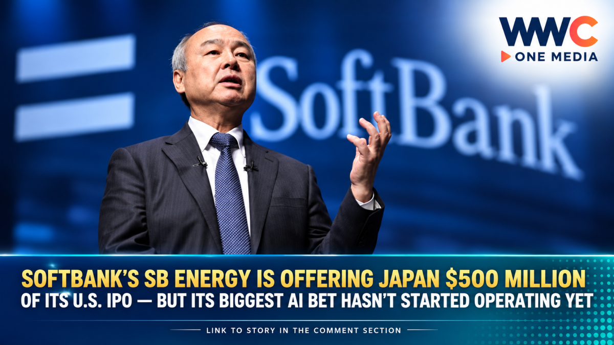 SoftBank’s SB Energy Is Offering Japan $500 Million of Its U.S. IPO — But Its Biggest AI Bet Hasn’t Started Operating Yet