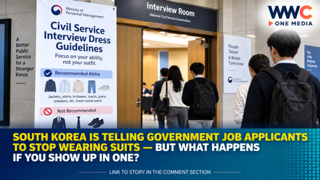 South Korea Is Telling Government Job Applicants to Stop Wearing Suits — But What Happens If You Show Up in One?
