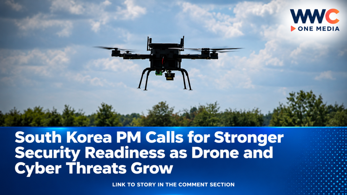 South Korea PM Calls for Stronger Security Readiness as Drone and Cyber Threats Grow