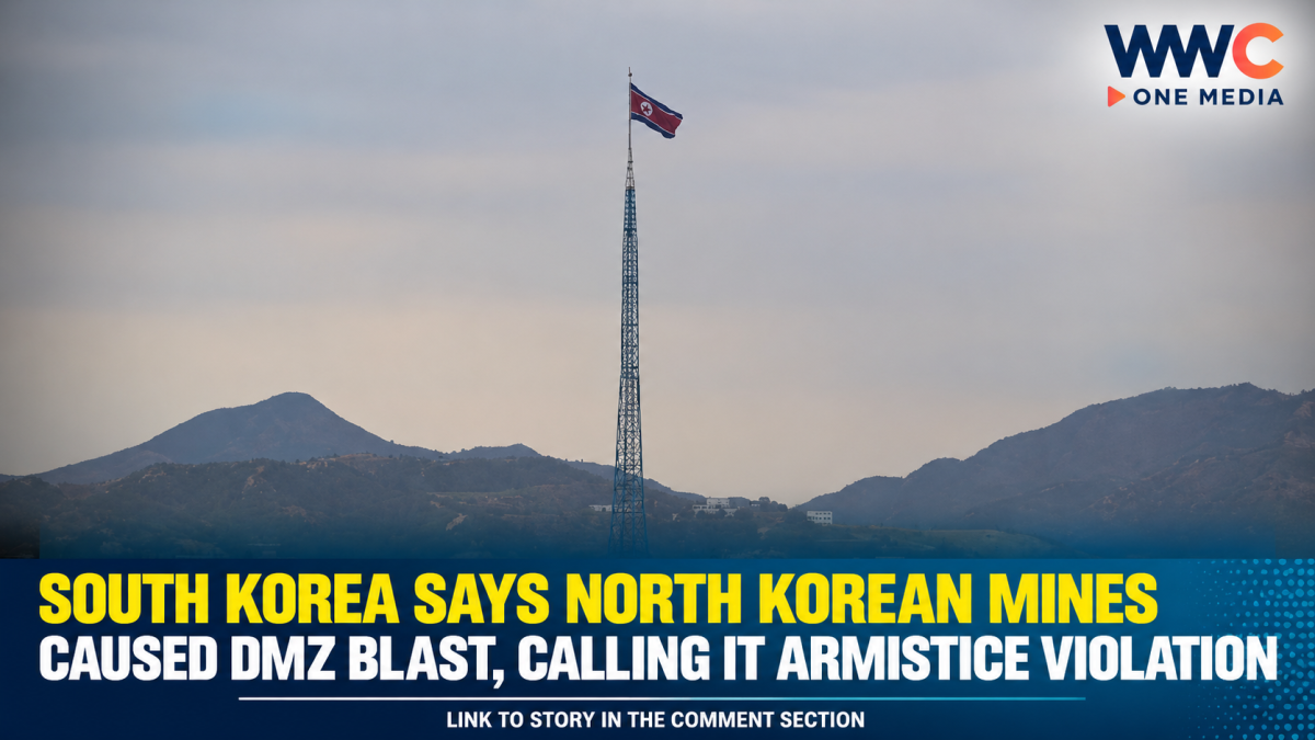 South Korea Says North Korean Mines Caused DMZ Blast, Calling It Armistice Violation