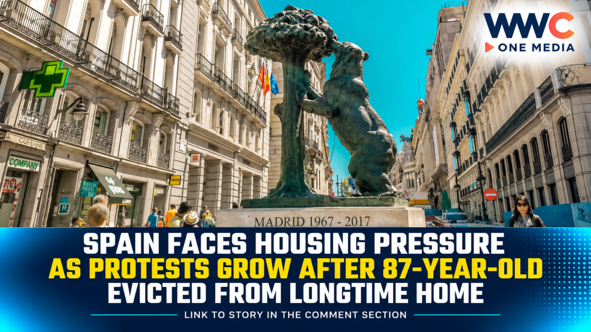Spain Faces Housing Pressure as Protests Grow After 87-Year-Old Evicted From Longtime Home