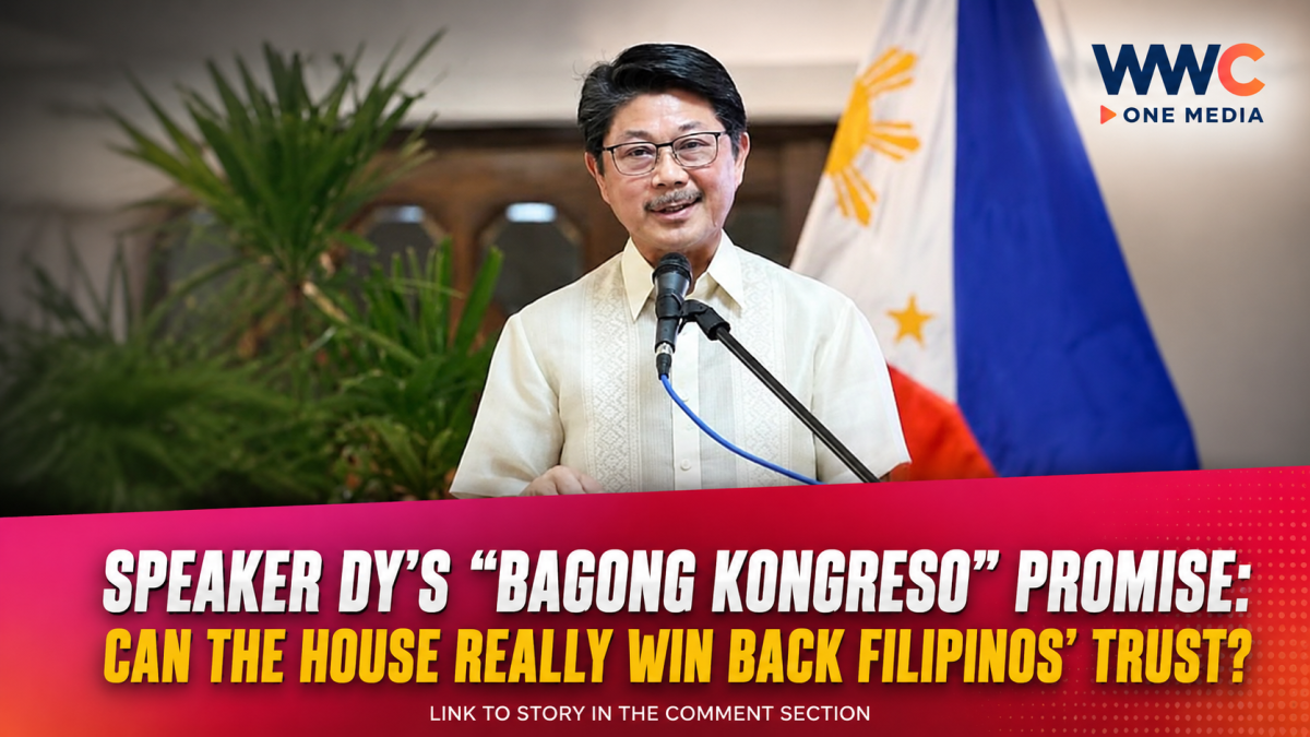 Speaker Dy’s “Bagong Kongreso” Promise: Can the House Really Win Back Filipinos’ Trust?
