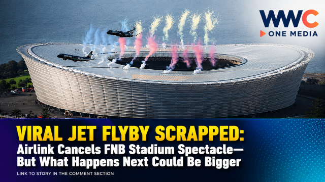 VIRAL JET FLYBY SCRAPPED: Airlink Cancels FNB Stadium Spectacle—But What Happens Next Could Be Bigger