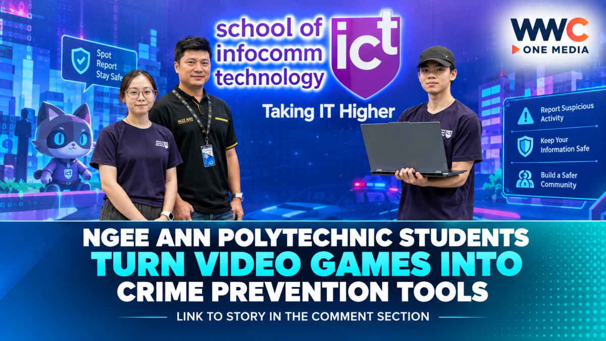 Ngee Ann Polytechnic Students Turn Video Games Into Crime Prevention Tools