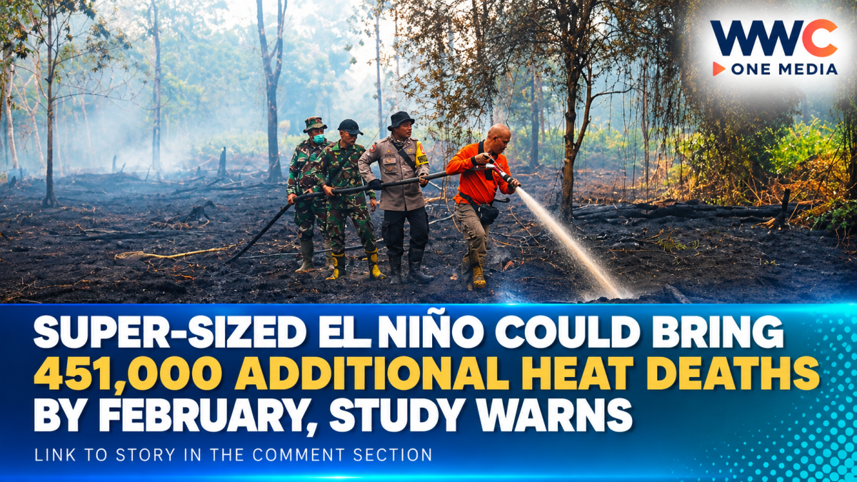 Super-Sized El Niño Could Bring 451,000 Additional Heat Deaths by February, Study Warns