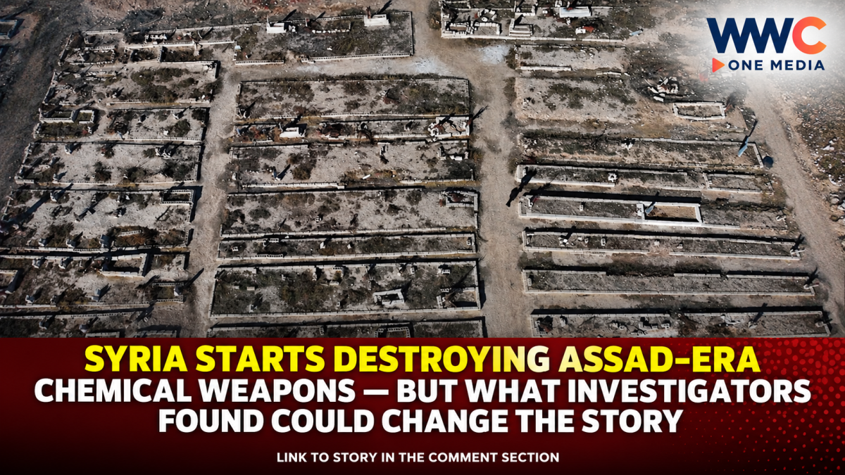 Syria Starts Destroying Assad-Era Chemical Weapons — But What Investigators Found Could Change the Story