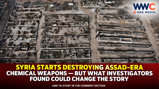 Syria Starts Destroying Assad-Era Chemical Weapons — But What Investigators Found Could Change the Story