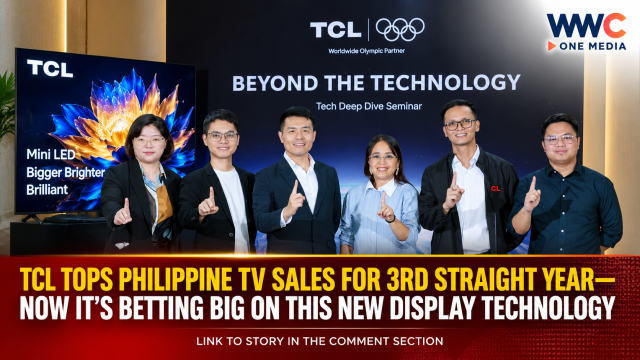 TCL Tops Philippine TV Sales for 3rd Straight Year—Now It’s Betting Big on This New Display Technology