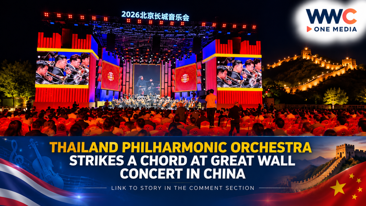 Thailand Philharmonic Orchestra Strikes a Chord at Great Wall Concert in China
