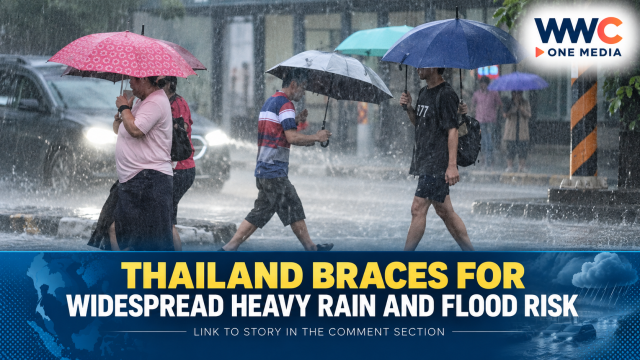 Thailand Braces for Widespread Heavy Rain and Flood Risk