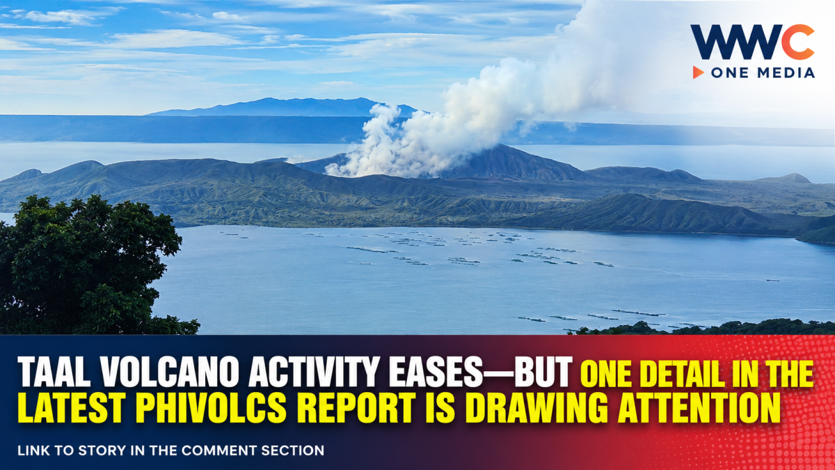 Taal Volcano Activity Eases—But One Detail in the Latest PHIVOLCS Report Is Drawing Attention