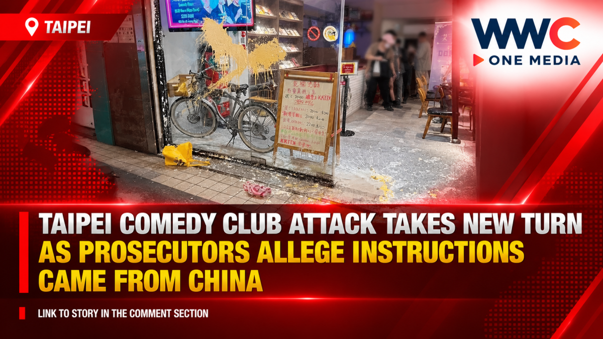 Taipei Comedy Club Attack Takes New Turn as Prosecutors Allege Instructions Came From China