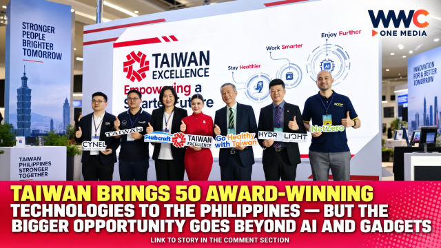 Taiwan Brings 50 Award-Winning Technologies to the Philippines — But the Bigger Opportunity Goes Beyond AI and Gadgets