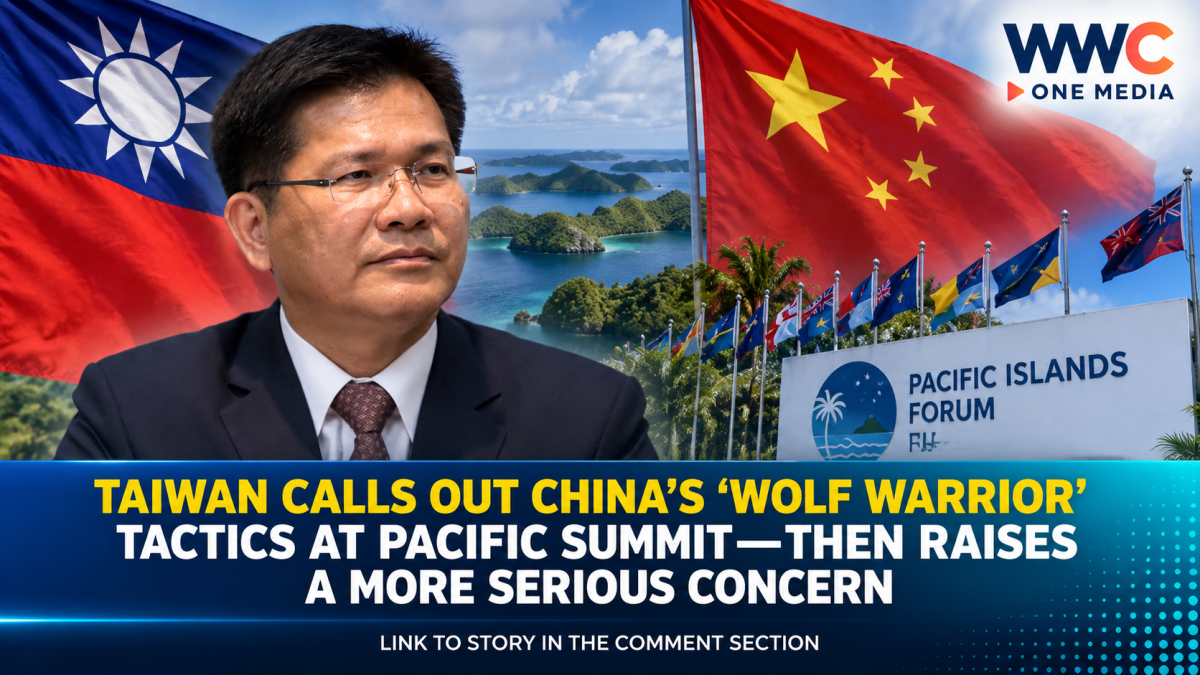 Taiwan Calls Out China’s ‘Wolf Warrior’ Tactics at Pacific Summit—Then Raises a More Serious Concern