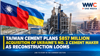 Taiwan Cement Plans $857 Million Acquisition of Ukraine’s No. 2 Cement Maker as Reconstruction Looms