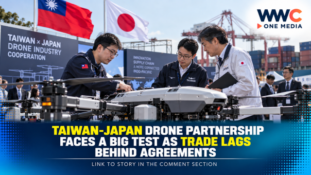 Taiwan-Japan Drone Partnership Faces a Big Test as Trade Lags Behind Agreements