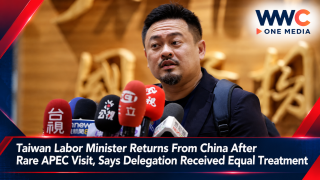 Taiwan Labor Minister Returns From China After Rare APEC Visit, Says Delegation Received Equal Treatment