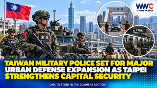 Taiwan Military Police Set for Major Urban Defense Expansion as Taipei Strengthens Capital Security