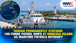 Taiwan Permanently Stations 100-Tonne Patrol Ships at Dongsha Island as Maritime Patrols Intensify