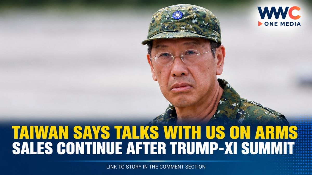 Taiwan Says Talks With US on Arms Sales Continue After Trump-Xi Summit
