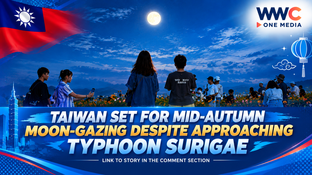 Taiwan Set for Mid-Autumn Moon-Gazing Despite Approaching Typhoon Surigae