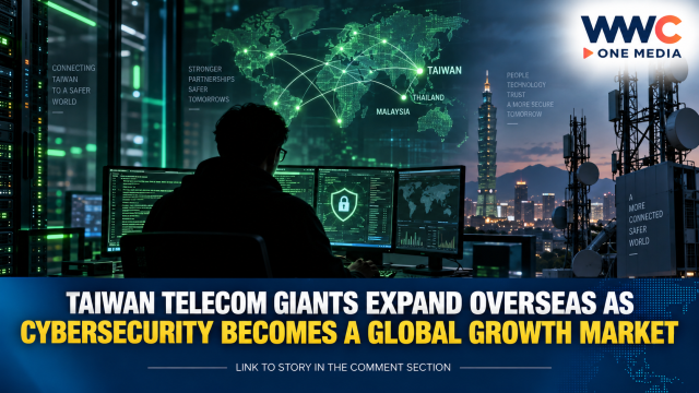 Taiwan Telecom Giants Expand Overseas as Cybersecurity Becomes a Global Growth Market
