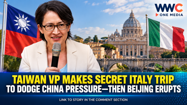 Taiwan VP Makes Secret Italy Trip to Dodge China Pressure—Then Beijing Erupts