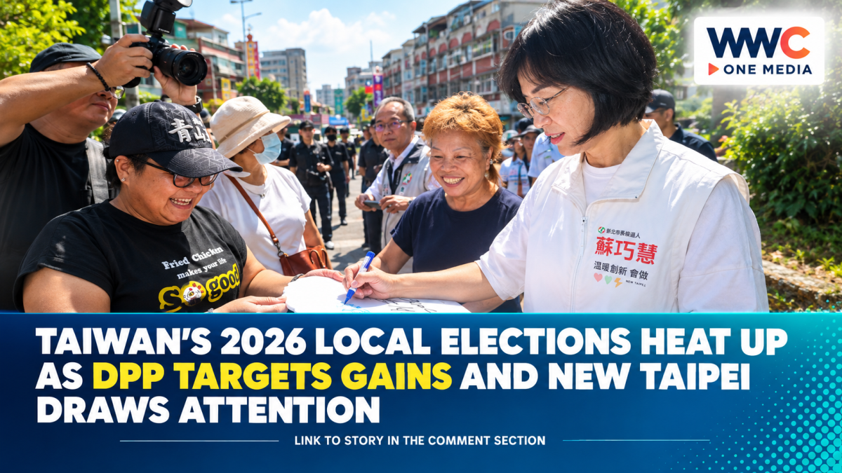 Taiwan’s 2026 Local Elections Heat Up as DPP Targets Gains and New Taipei Draws Attention