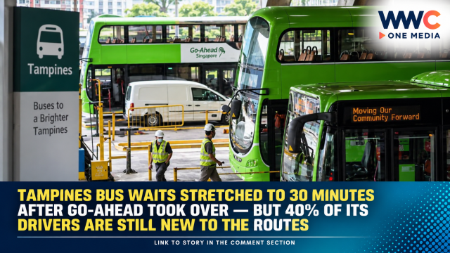 Tampines Bus Waits Stretched to 30 Minutes After Go-Ahead Took Over — But 40% of Its Drivers Are Still New to the Routes
