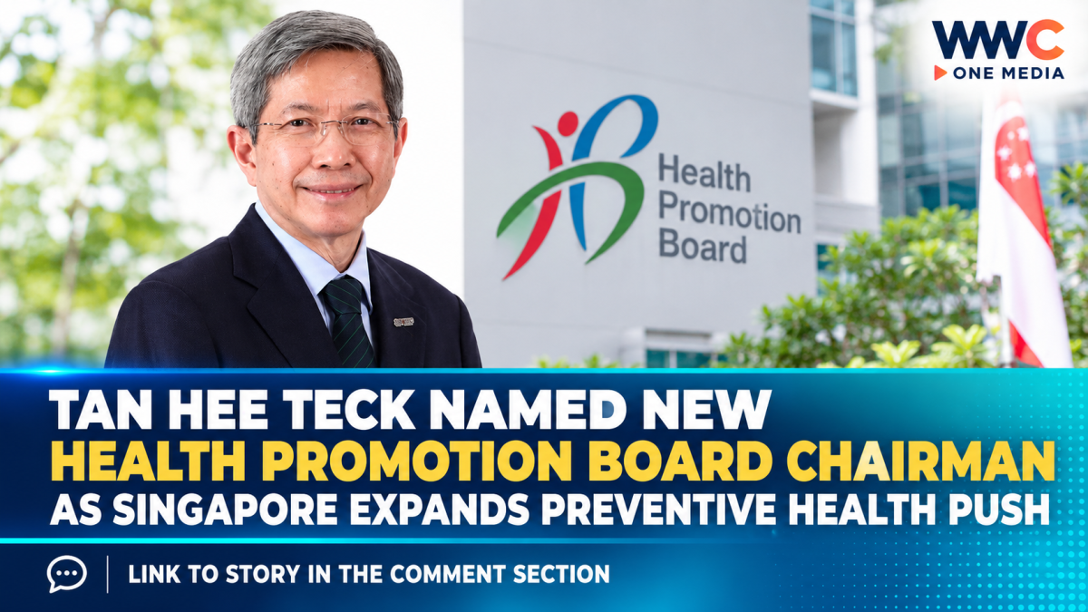 Tan Hee Teck Named New Health Promotion Board Chairman as Singapore Expands Preventive Health Push