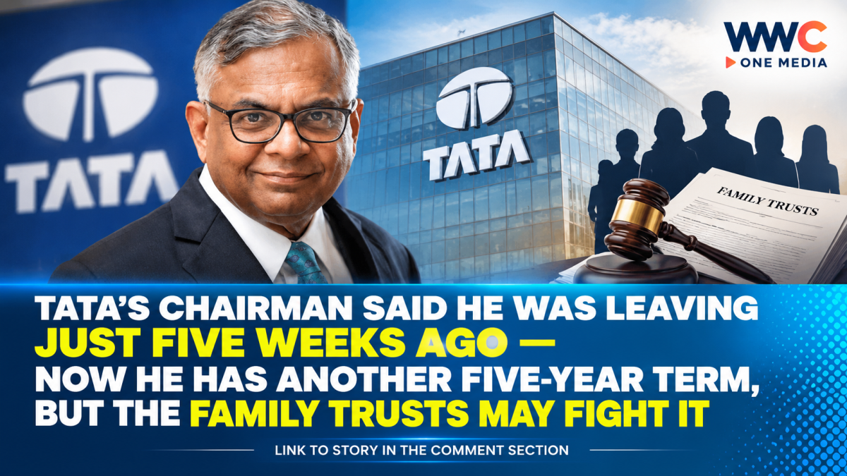 Tata’s Chairman Said He Was Leaving Just Five Weeks Ago — Now He Has Another Five-Year Term, But the Family Trusts May Fight It