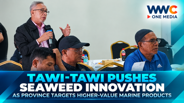 Tawi-Tawi Pushes Seaweed Innovation as Province Targets Higher-Value Marine Products
