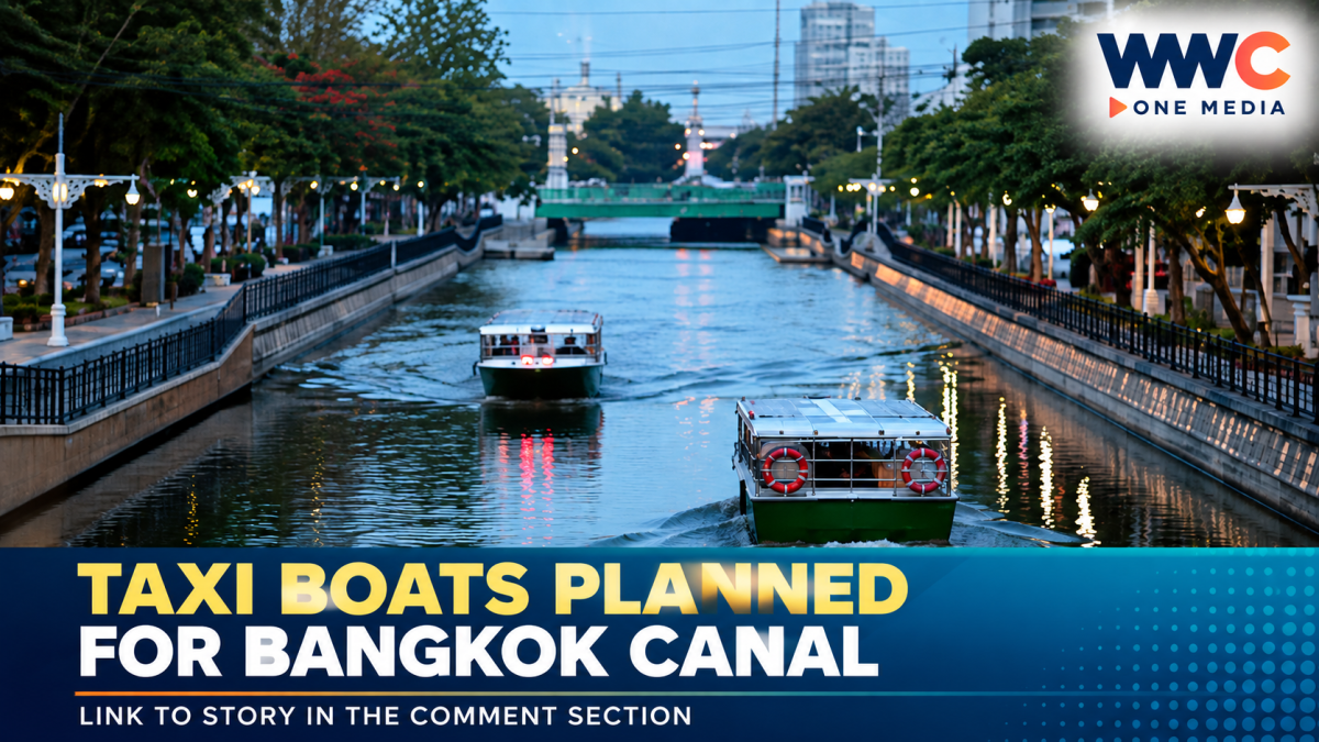 Taxi Boats Planned for Bangkok Canal