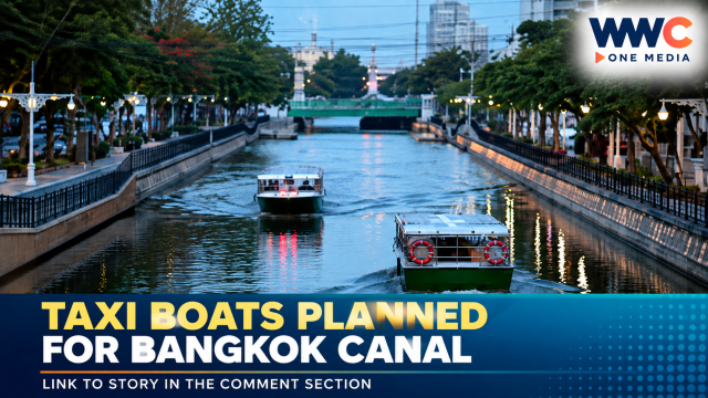 Taxi Boats Planned for Bangkok Canal