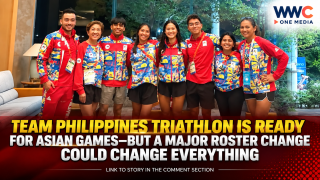 Team Philippines Triathlon Is Ready for Asian Games—But a Major Roster Change Could Change Everything
