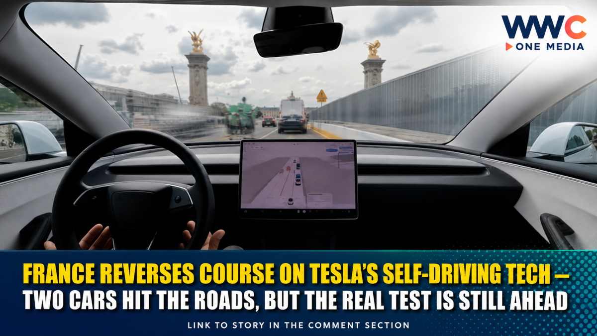 France Reverses Course on Tesla’s Self-Driving Tech — Two Cars Hit the Roads, but the Real Test Is Still Ahead