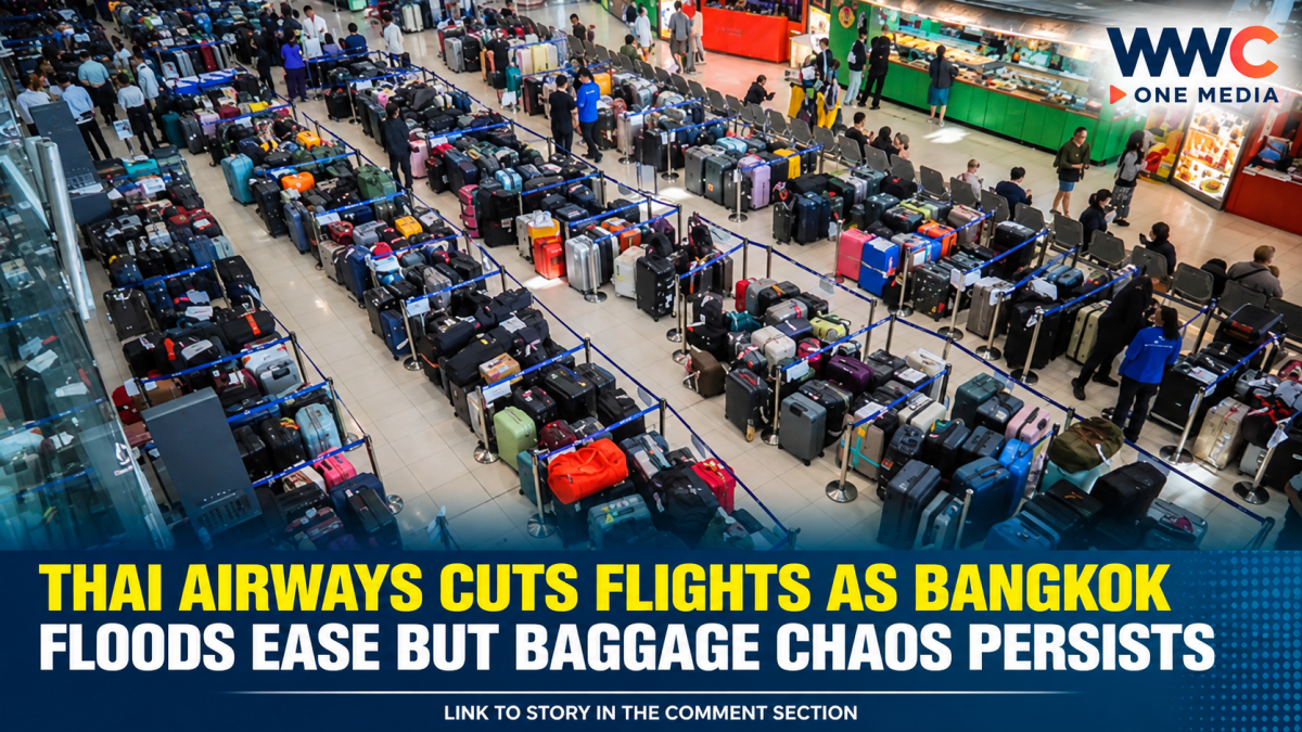 Thai Airways Cuts Flights as Bangkok Floods Ease but Baggage Chaos Persists