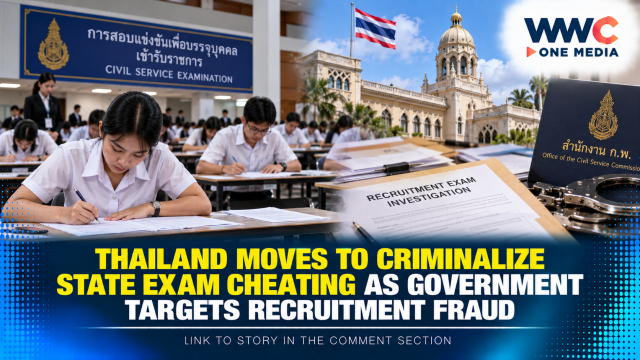 Thailand Moves to Criminalize State Exam Cheating as Government Targets Recruitment Fraud