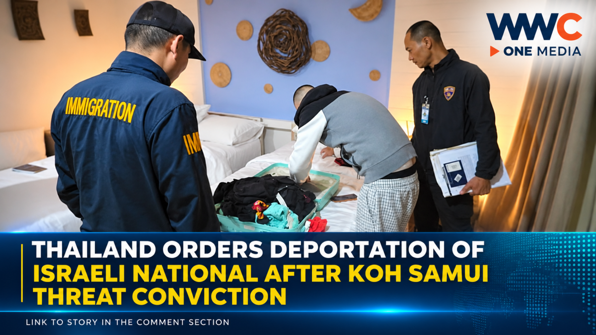 Thailand Orders Deportation of Israeli National After Koh Samui Threat Conviction
