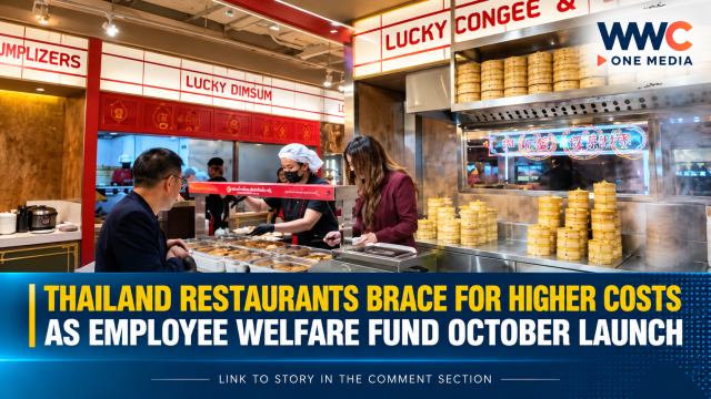 Thailand Restaurants Brace for Higher Costs as Employee Welfare Fund Nears October Launch