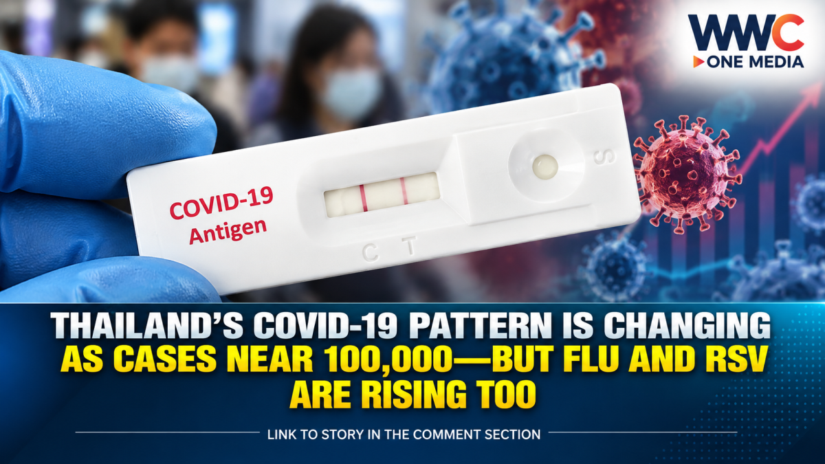 Thailand’s COVID-19 Pattern Is Changing as Cases Near 100,000—But Flu and RSV Are Rising Too