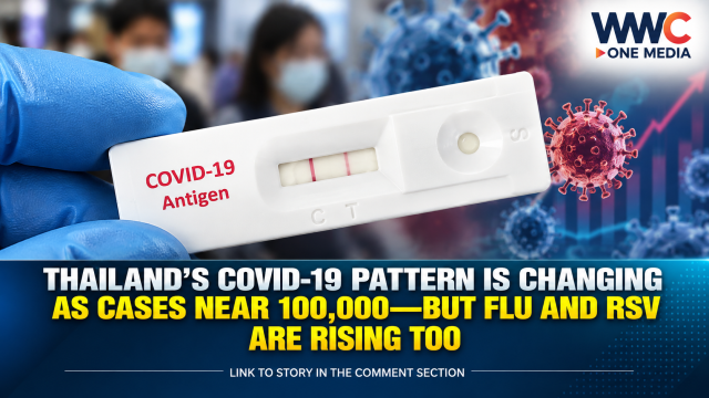 Thailand’s COVID-19 Pattern Is Changing as Cases Near 100,000—But Flu and RSV Are Rising Too