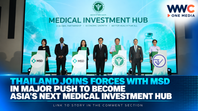 Thailand Joins Forces With MSD in Major Push to Become Asia’s Next Medical Investment Hub