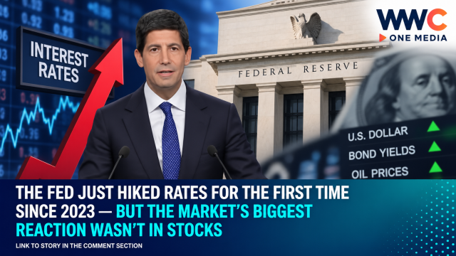 The Fed Just Hiked Rates for the First Time Since 2023 — But the Market’s Biggest Reaction Wasn’t in Stocks