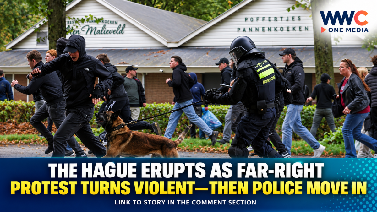 The Hague Erupts as Far-Right Protest Turns Violent—Then Police Move In