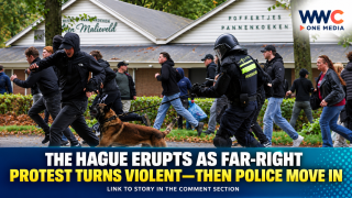 The Hague Erupts as Far-Right Protest Turns Violent—Then Police Move In